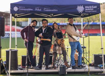 ALS Band’s Special Performance with Clover High School Marching Band